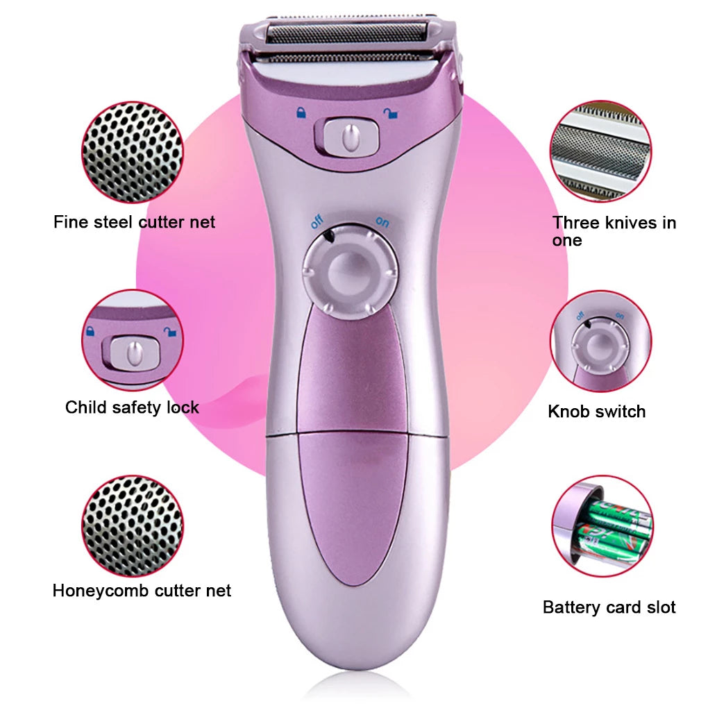 SilkTouch Women's Electric Shaver for Smooth Skin